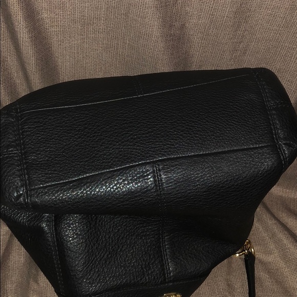 COACH pebbled leather Small Lexy handbag - Picture 6 of 8